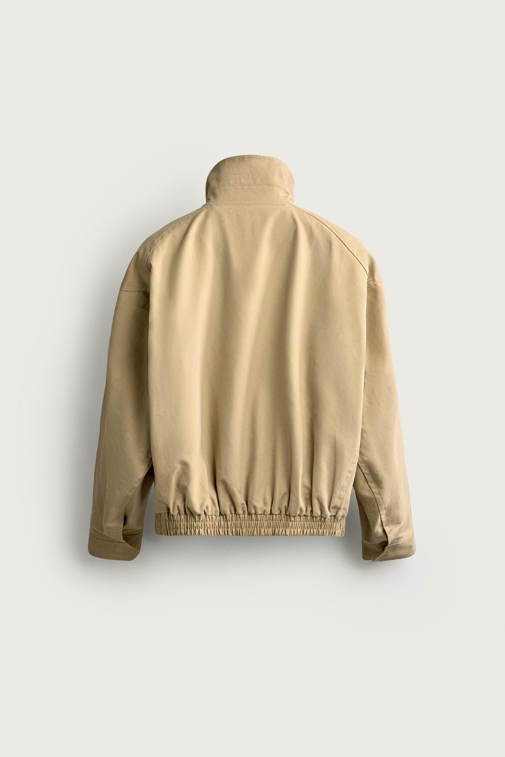 OVERSIZED COTTON CANVAS JACKET